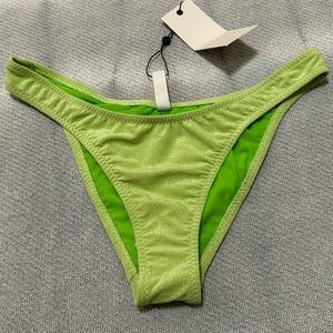Bec & Bridge Lime Appletini Swim Bikini Bottom US Size 8 NWT